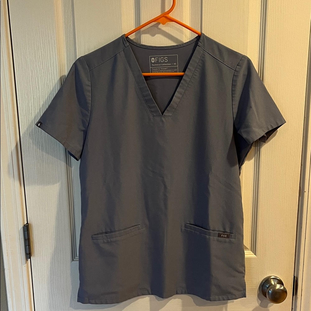 Figs Technical Scrub Top XS